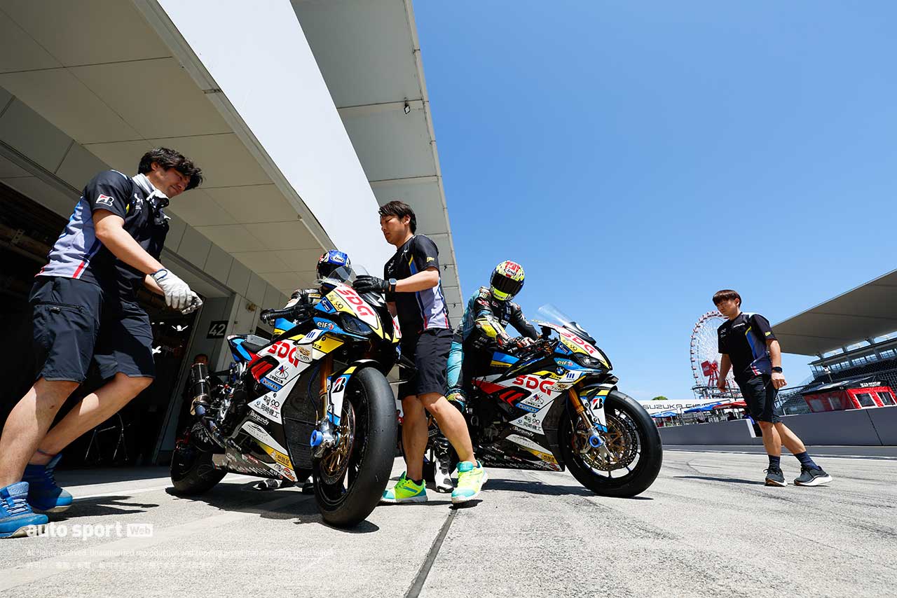 鈴鹿8耐でトップ10を狙うプライベーターSANMEI Team TARO PLUSONE with SDG。関口、亀井、中村のトリオで参戦