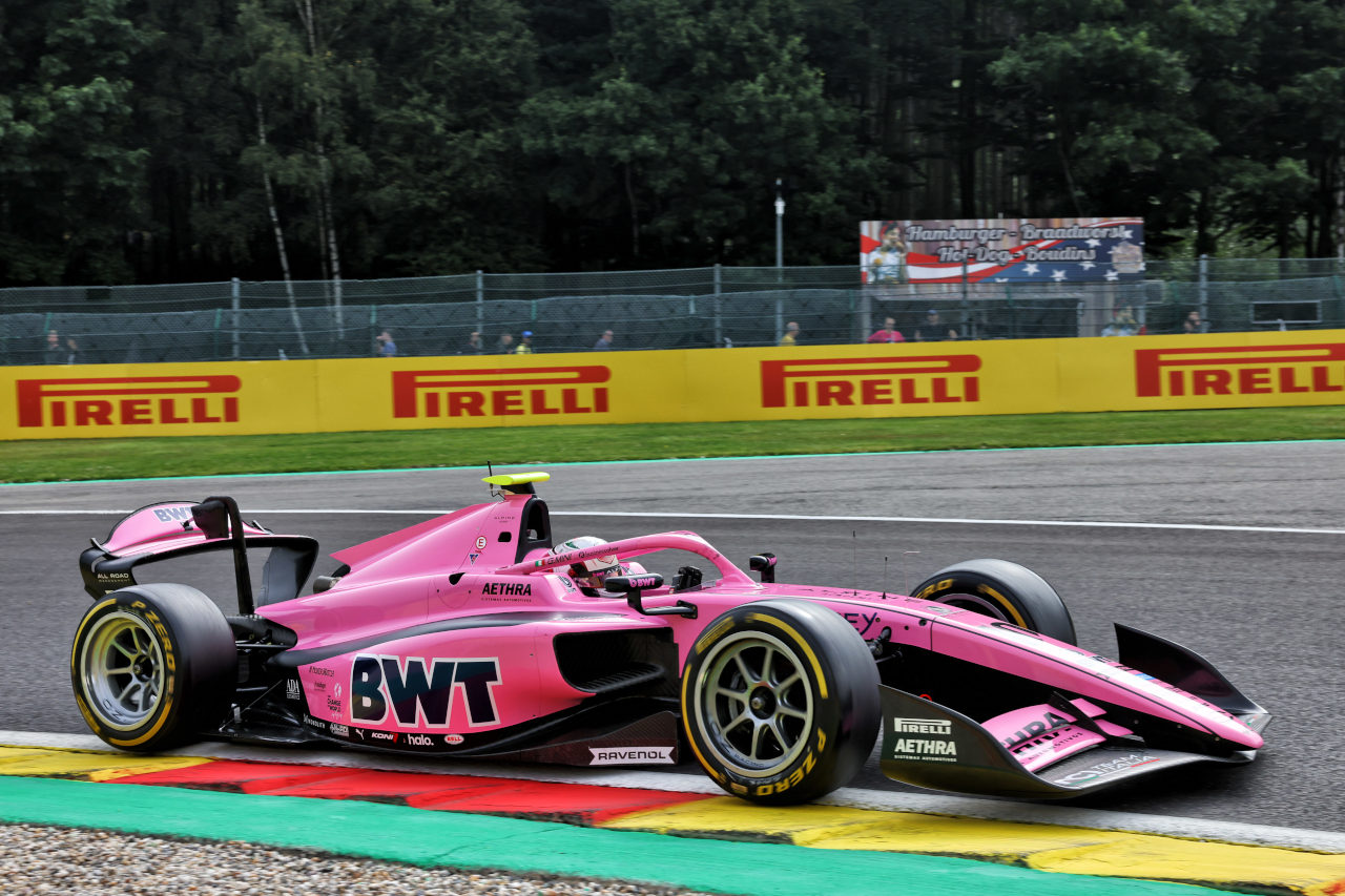 2025年FIA F2第9戦スパ・フランコルシャン　ガブリエレ・ミニ（プレマ・レーシング／アルピーヌ育成）