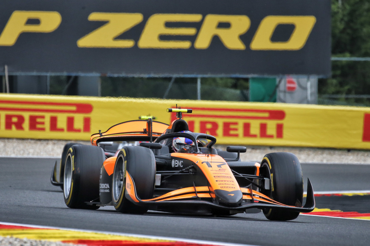 2025年FIA F2第9戦スパ・フランコルシャン　アレクサンダー・ダン（ロダン・モータースポーツ／マクラーレン育成）