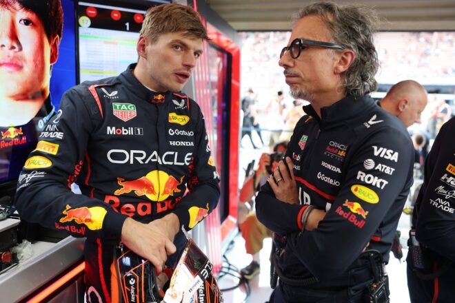 マックス・フェルスタッペン（レッドブル）とローレン・メキース代表
