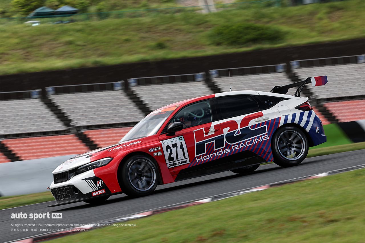 スーパー耐久第5戦オートポリスから登場のCIVIC TYPE R HRC Concept、今後の開発でシビック・タイプRユーザー全体に貢献へ
