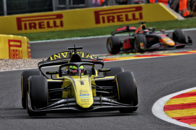 2025年FIA F2第9戦スパ・フランコルシャン　レオナルド・フォルナローリ（インビクタ・レーシング）