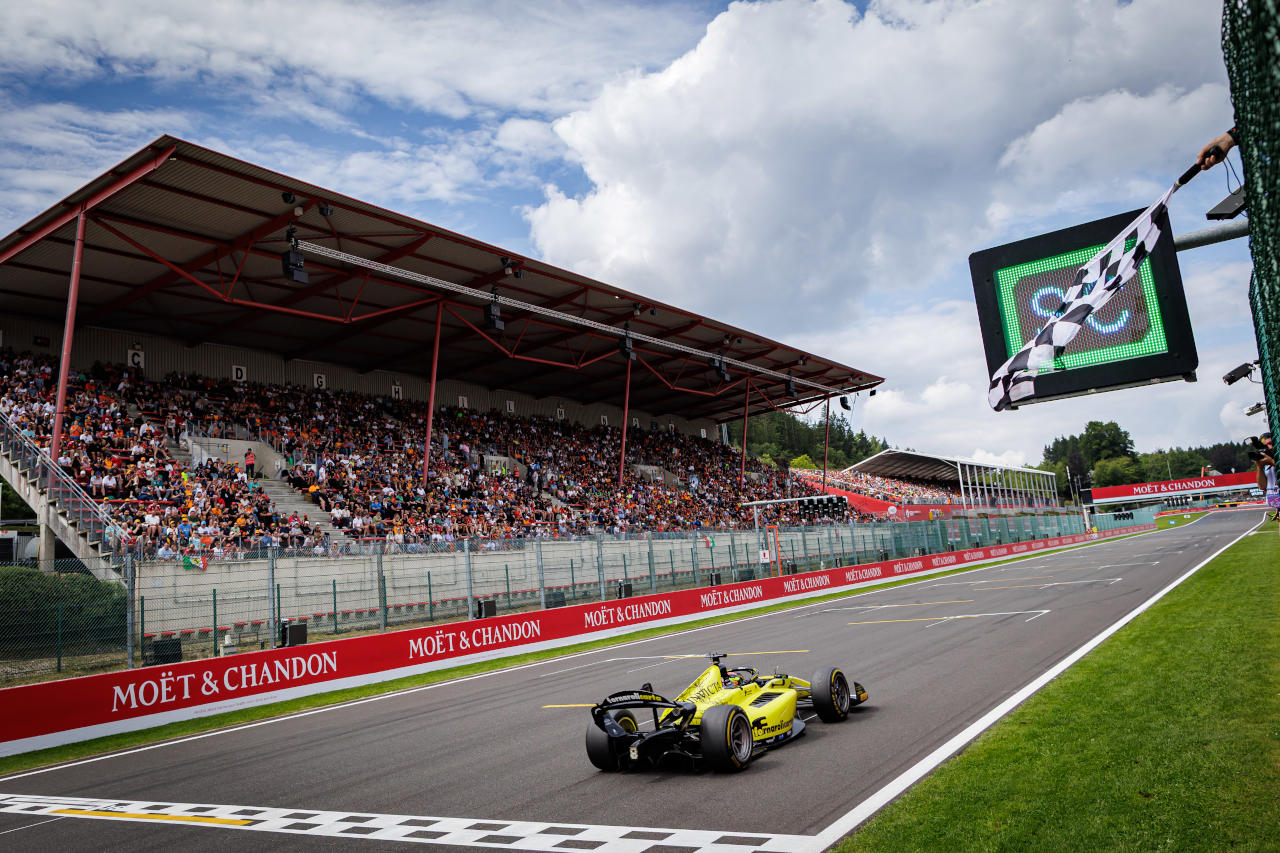 2025年FIA F2第9戦スパ・フランコルシャン　レオナルド・フォルナローリ（インビクタ・レーシング）