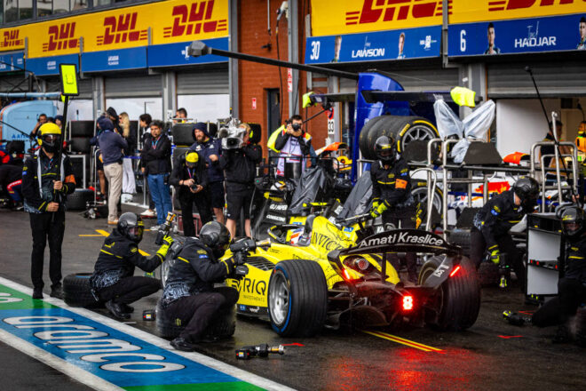 2025年FIA F2第9戦スパ・フランコルシャン　ロマン・スタネ（インビクタ・レーシング）