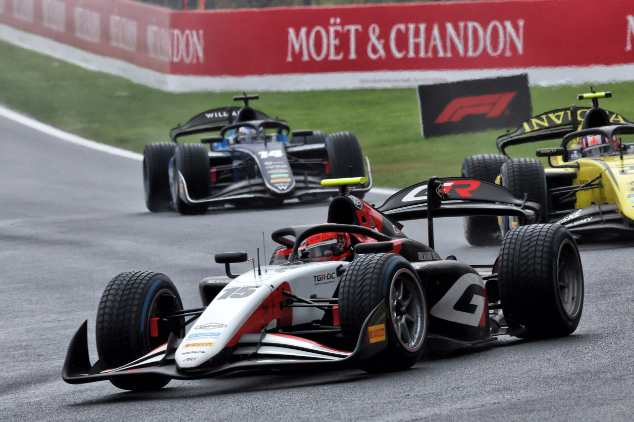 2025年FIA F2第9戦スパ・フランコルシャン　宮田莉朋（ARTグランプリ／TGR-DC）