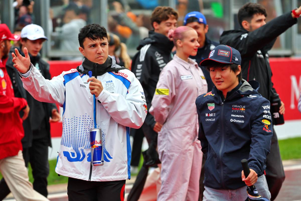 アイザック・ハジャー（レーシングブルズ）＆角田裕毅（レッドブル）