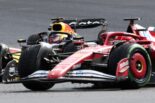 マックス・フェルスタッペン（レッドブル）とシャルル・ルクレール（フェラーリ）