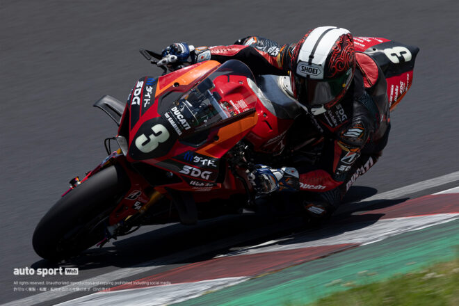 加賀山就臣（SDG-DUCATI Team KAGAYAMA）／2025鈴鹿8耐テスト