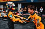 オスカー・ピアストリとランド・ノリス（マクラーレン）