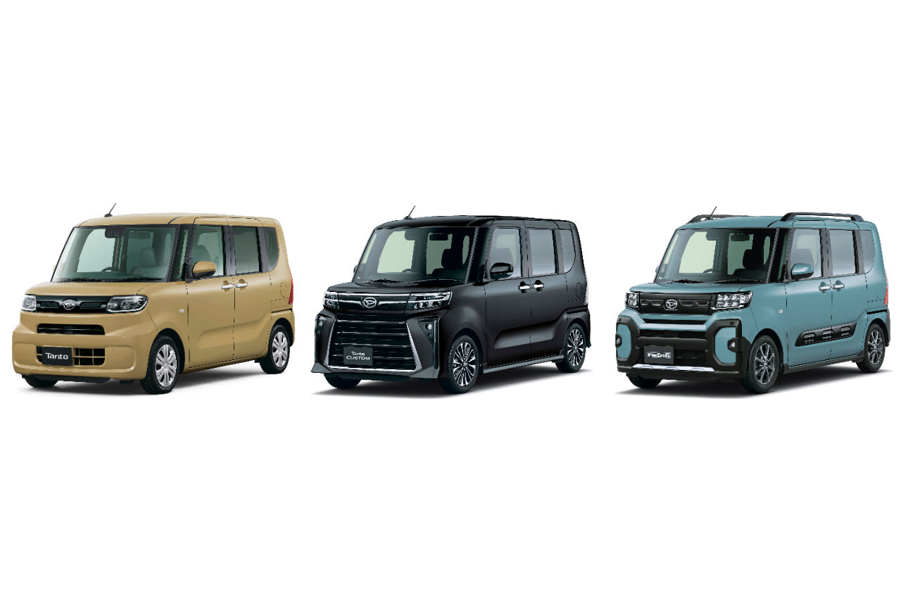 ダイハツ、『タント』3機種に人気オプションを標準化した“Limited”シリーズを設定