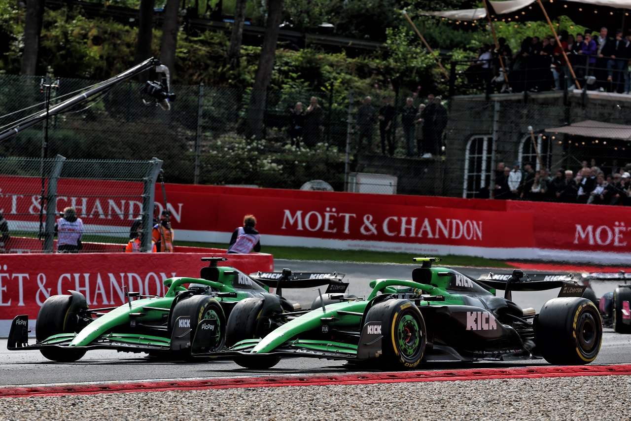 ガブリエル・ボルトレートとニコ・ヒュルケンベルグ（キック・ザウバー）