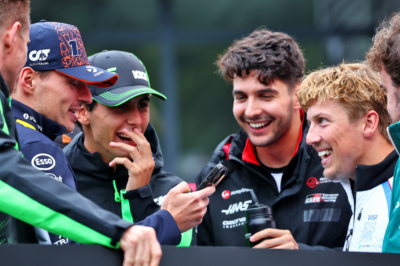 2025年F1第13戦ベルギーGP　ドライバーズパレード