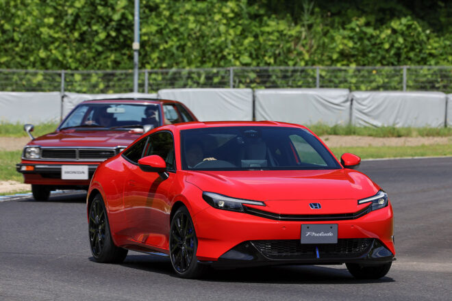 歴代ホンダ・プレリュード一気乗り取材会