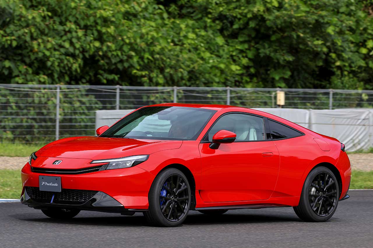 歴代ホンダ・プレリュード一気乗り取材会