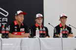 2025鈴鹿8耐：木曜会見に出席したYAMAHA RACING TEAM（中須賀克行／ジャック・ミラー／アンドレア・ロカテッリ）
