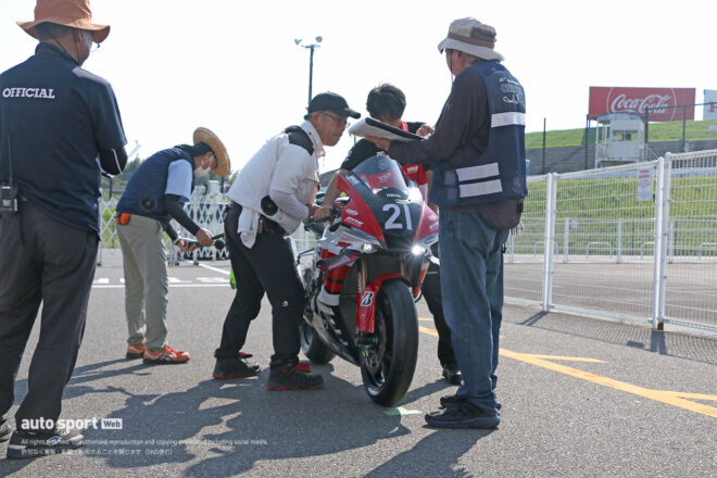YAMAHA RACING TEAM／2025鈴鹿8耐 車検日