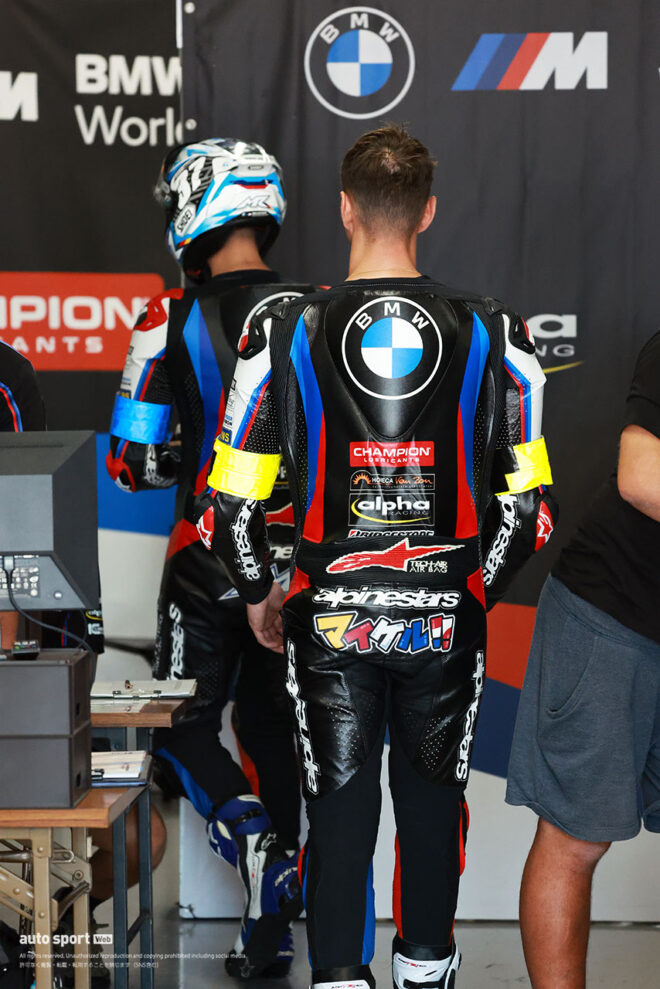 マイケル・ファン・デル・マーク（BMW MOTORRAD WORLD ENDURANCE TEAM）／2025鈴鹿8耐 テスト