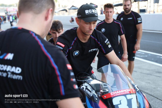 マイケル・ファン・デル・マーク（BMW MOTORRAD WORLD ENDURANCE TEAM）／2025鈴鹿8耐 車検日