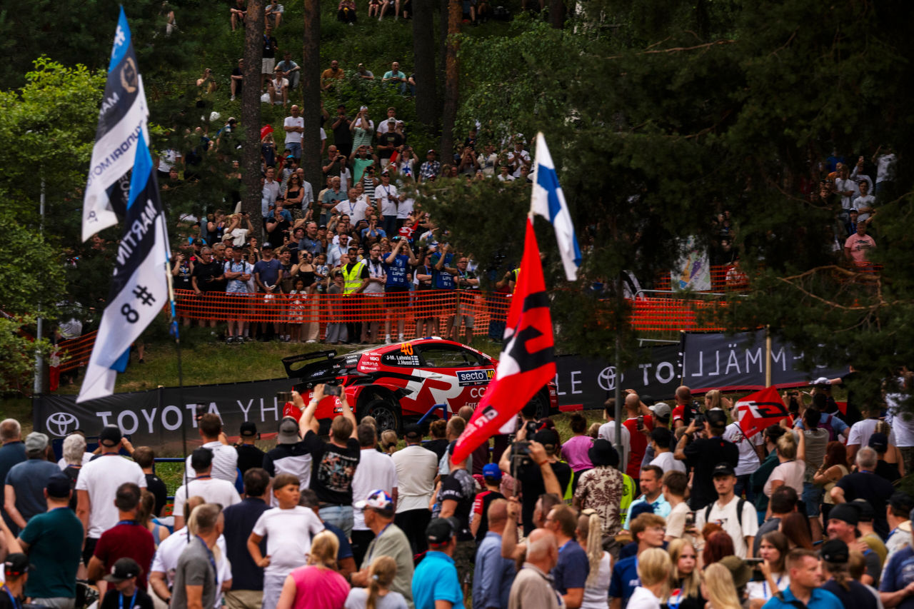 【順位結果】2025年WRC第9戦ラリー・フィンランド SS1後