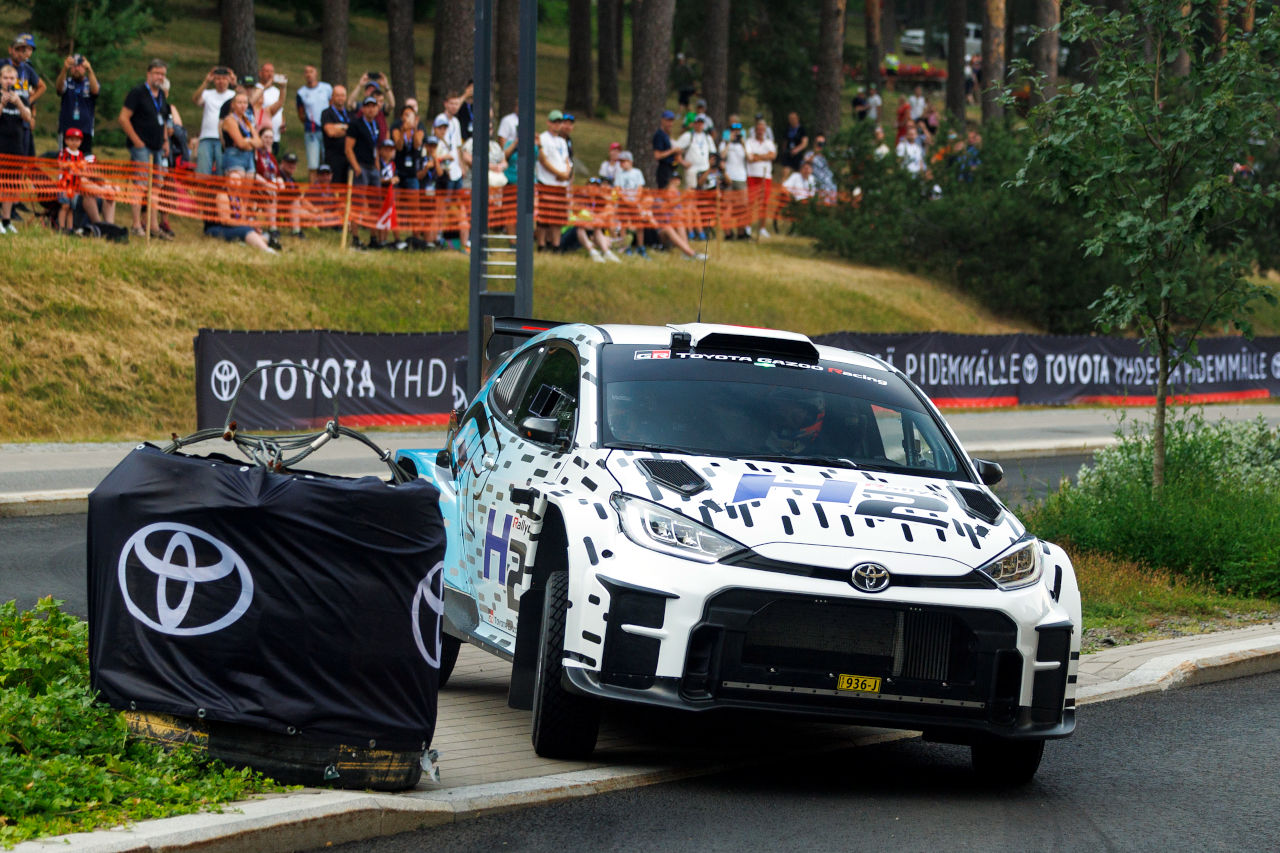 トヨタGR、フィンランドの初日はライバルに先行許すも「森林ステージに備えることが重要」／WRC第9戦