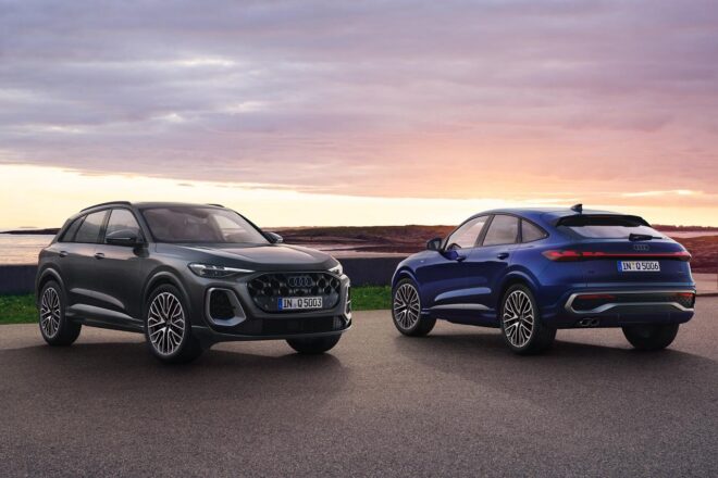 アウディ、最新の内燃機関搭載モデル『Q5』とフル電動の『A6 e-tron』シリーズを同時発売