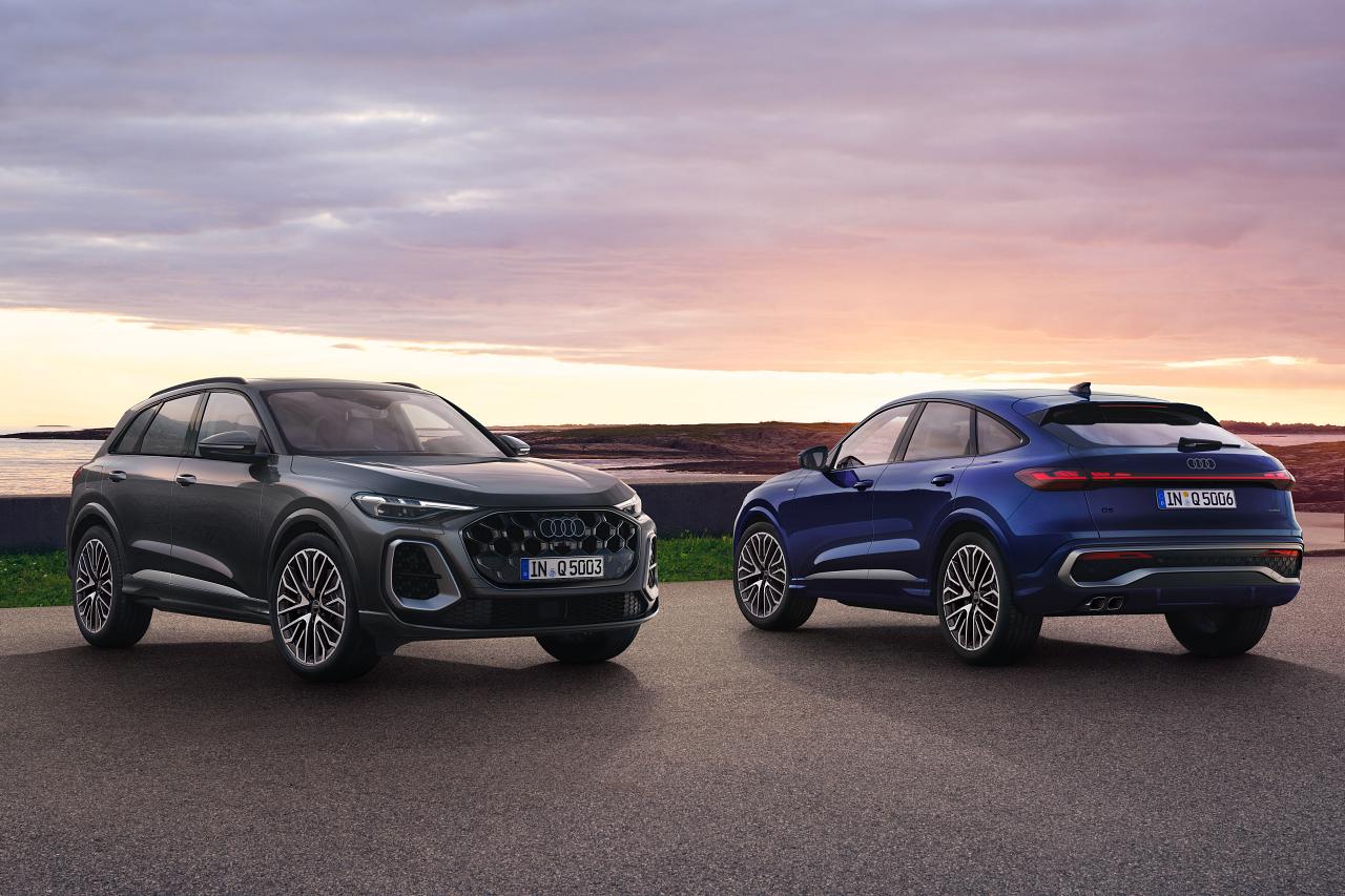アウディ、最新の内燃機関搭載モデル『Q5』とフル電動の『A6 e-tron』シリーズを同時発売
