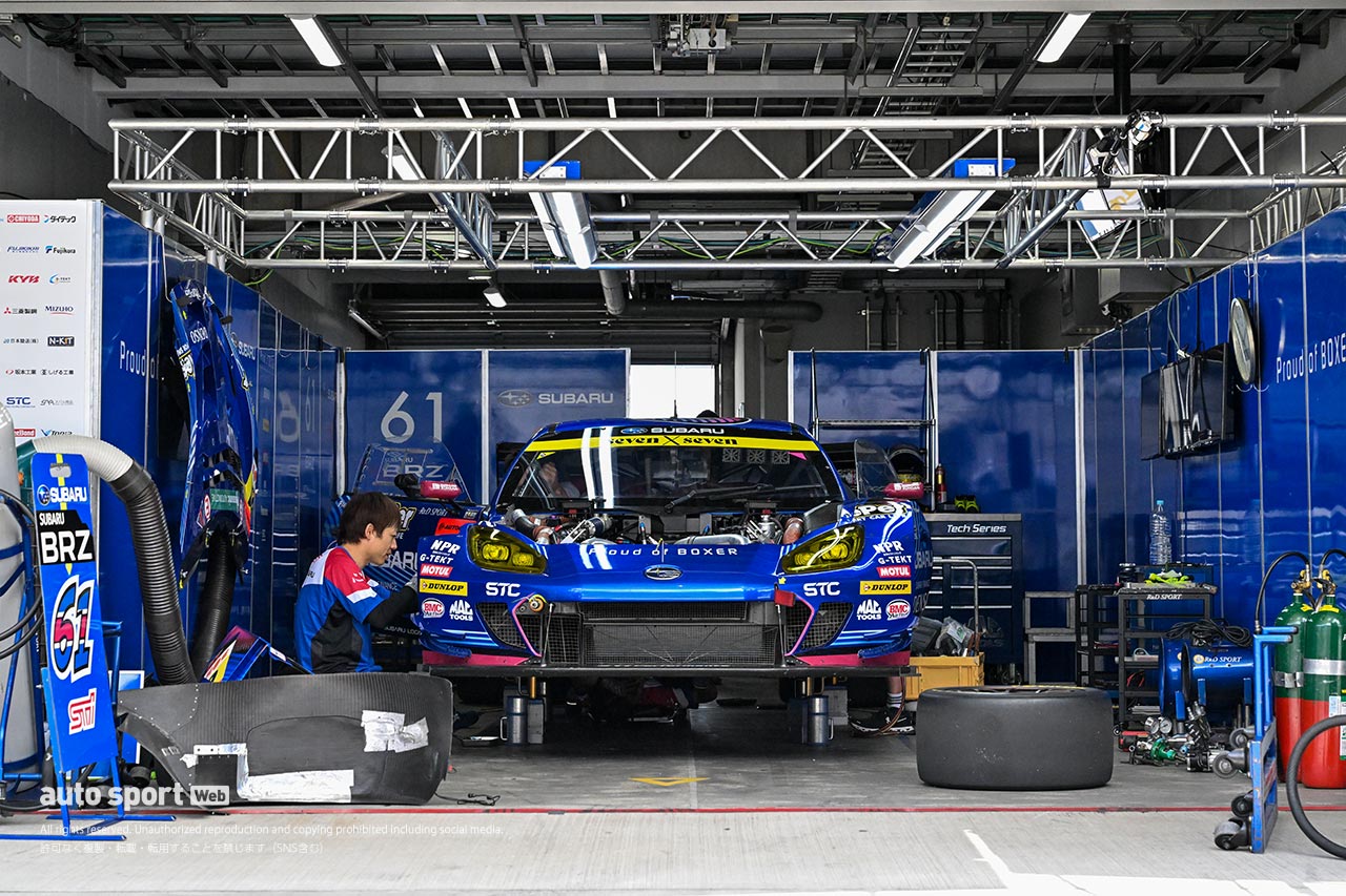 2025スーパーGT第4戦『FUJI GT SPRINT RACE』　8月1日 搬入日の様子