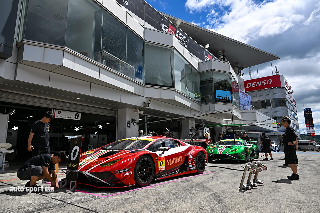 2025スーパーGT第4戦『FUJI GT SPRINT RACE』　8月1日 搬入日の様子