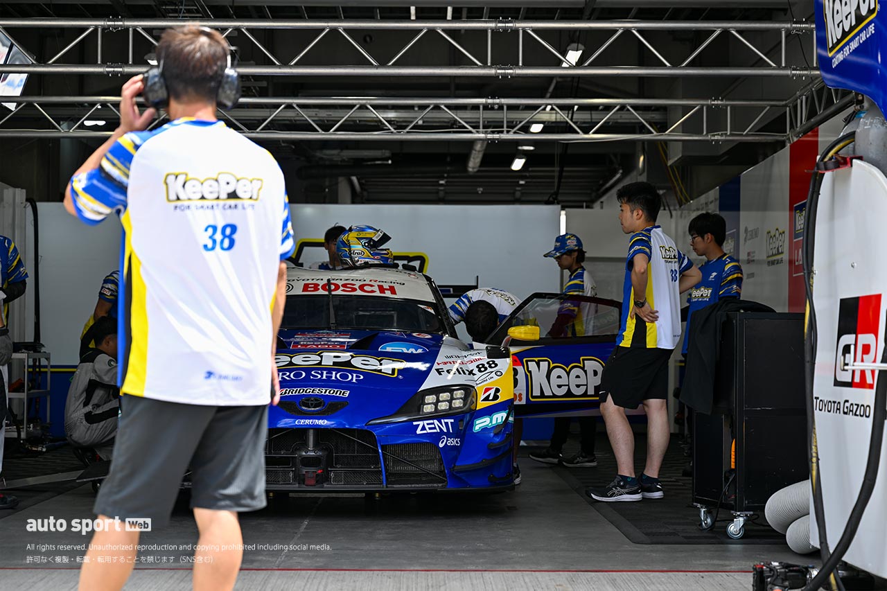 2025スーパーGT第4戦『FUJI GT SPRINT RACE』　8月1日 搬入日の様子