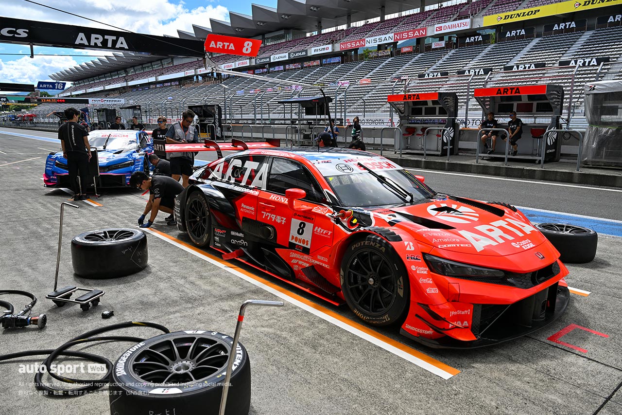 2025スーパーGT第4戦『FUJI GT SPRINT RACE』　8月1日 搬入日の様子