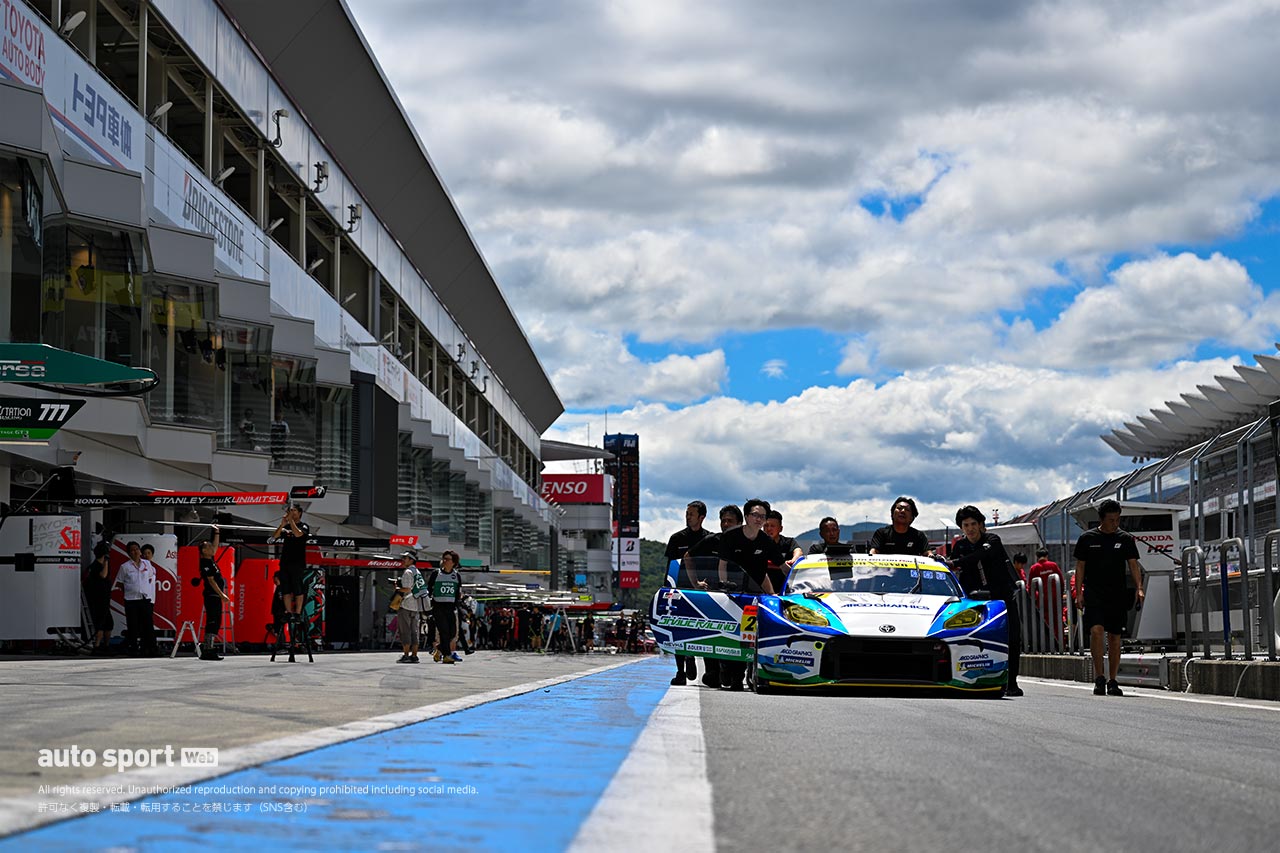 2025スーパーGT第4戦『FUJI GT SPRINT RACE』　8月1日 搬入日の様子