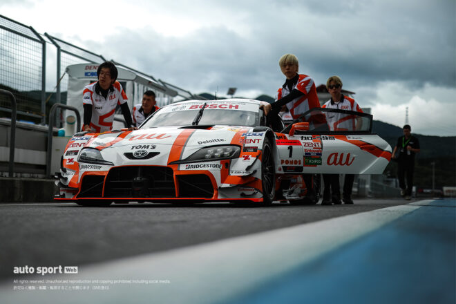 au TOM’S GR Supra（坪井翔／山下健太）