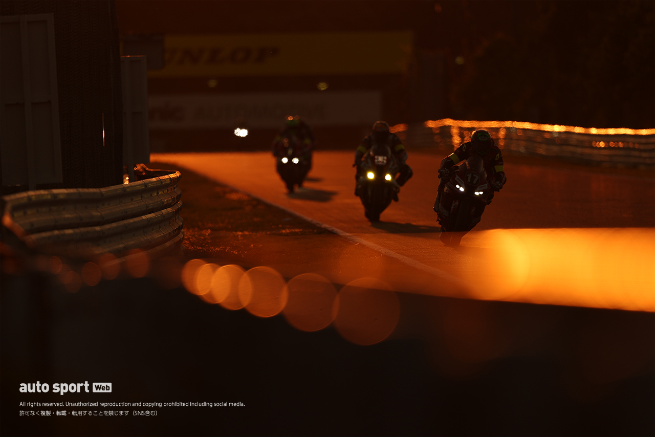 ナイトセッションの様子／2025鈴鹿8耐