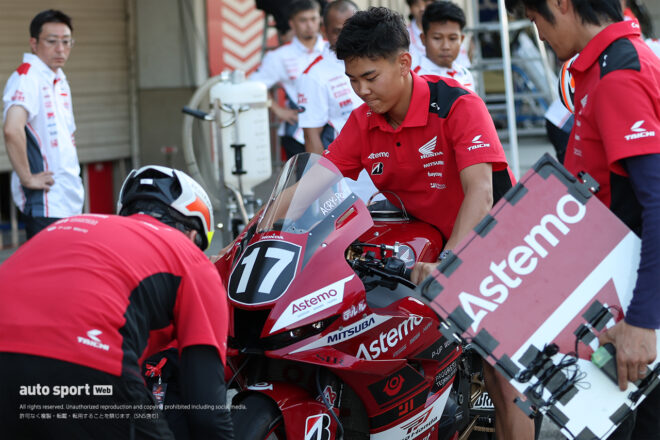 山中琉聖（Astemo Pro Honda SI Racing）／2025鈴鹿8耐