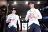 角田裕毅とマックス・フェルスタッペン（レッドブル）