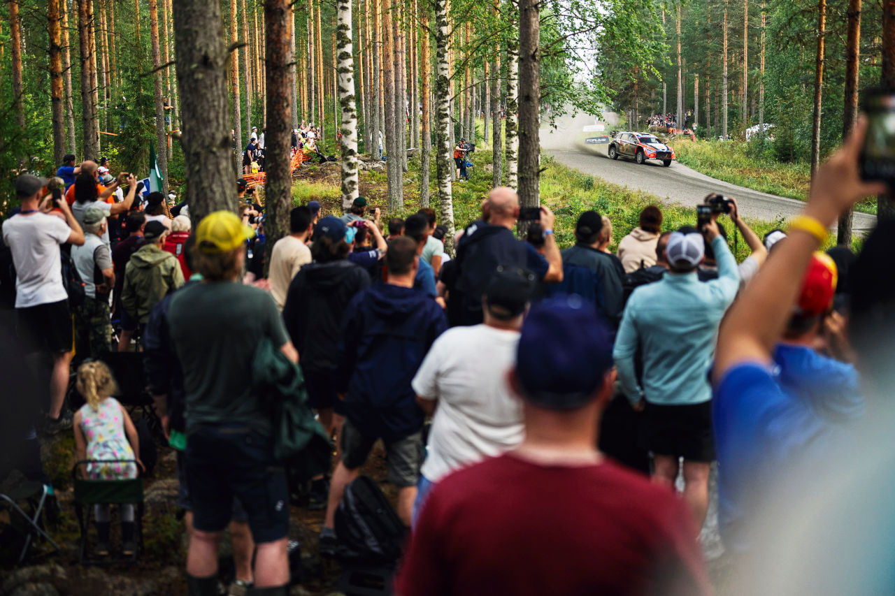 【順位結果】2025年WRC第9戦ラリー・フィンランド SS10後