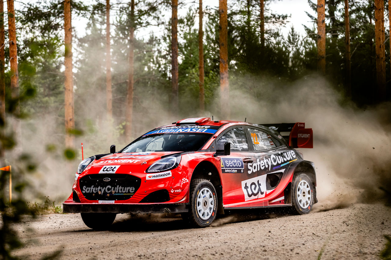 母国戦初優勝に向けロバンペラが首位奪取。勝田も加わる2番手争いは混沌【第9戦フィンランド・デイ2レポート】