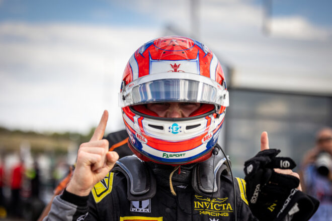 2025年FIA F2第10戦ブダペスト　ロマン・スタネ（インビクタ・レーシング）
