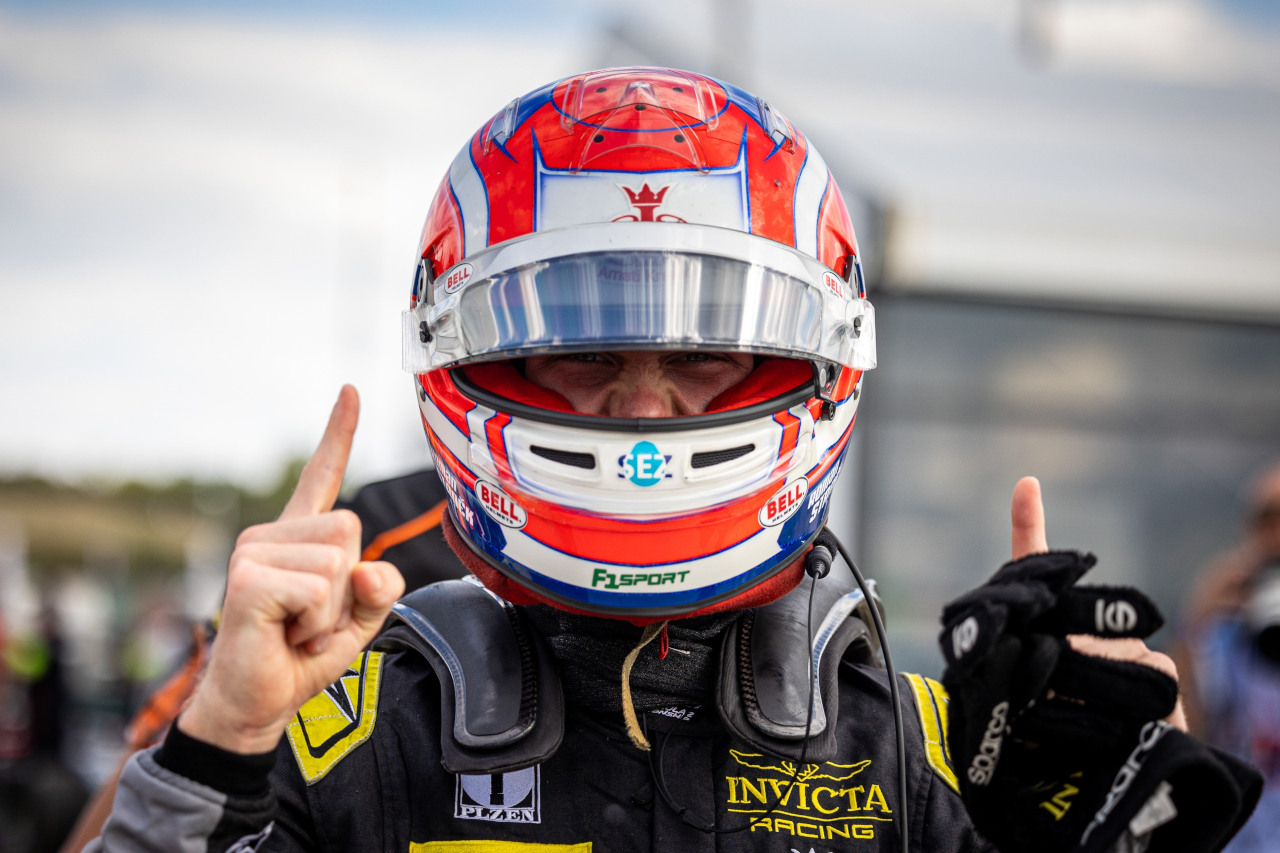 2025年FIA F2第10戦ブダペスト　ロマン・スタネ（インビクタ・レーシング）