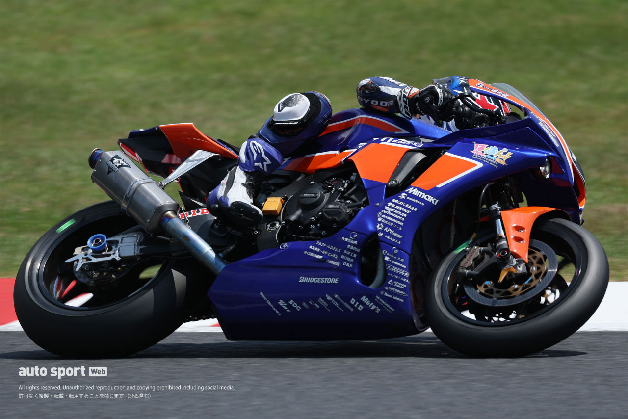 8蓮　様 鈴鹿8耐：OGURA CLUTCH ORC with RIDE INの若手育成ライダー横山