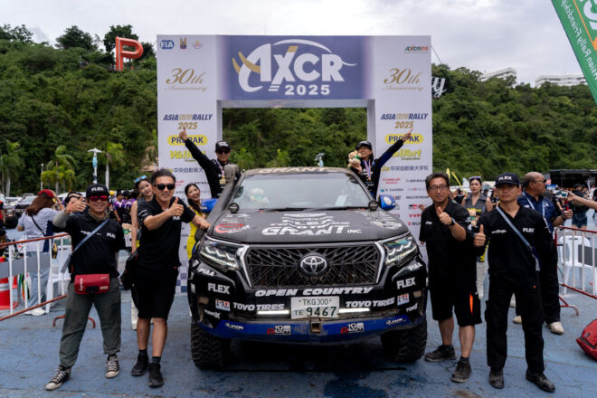 FLEX SHOW AIKAWA Racing　2025アジアクロスカントリーラリー　ラリーレポート