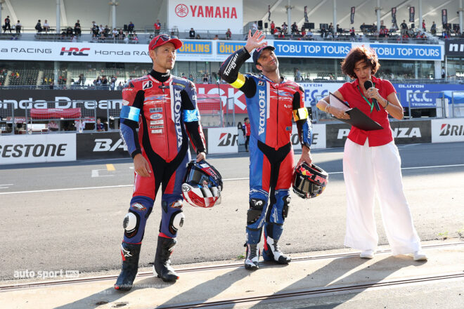 Honda HRC、レコードでポール獲得「届かないと思っていた」とザルコ／鈴鹿8耐 予選トップ3会見