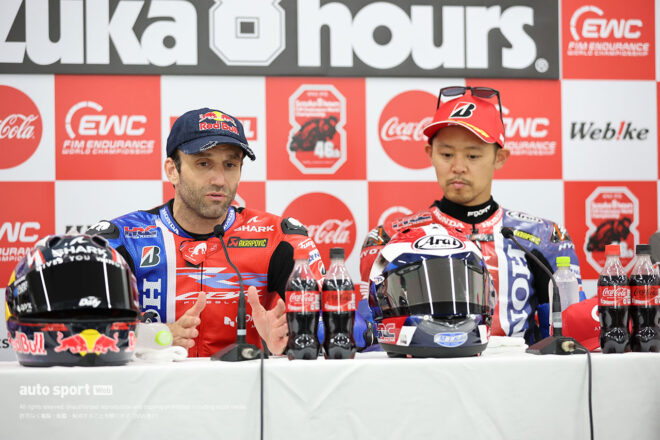Honda HRC、レコードでポール獲得「届かないと思っていた」とザルコ／鈴鹿8耐 予選トップ3会見