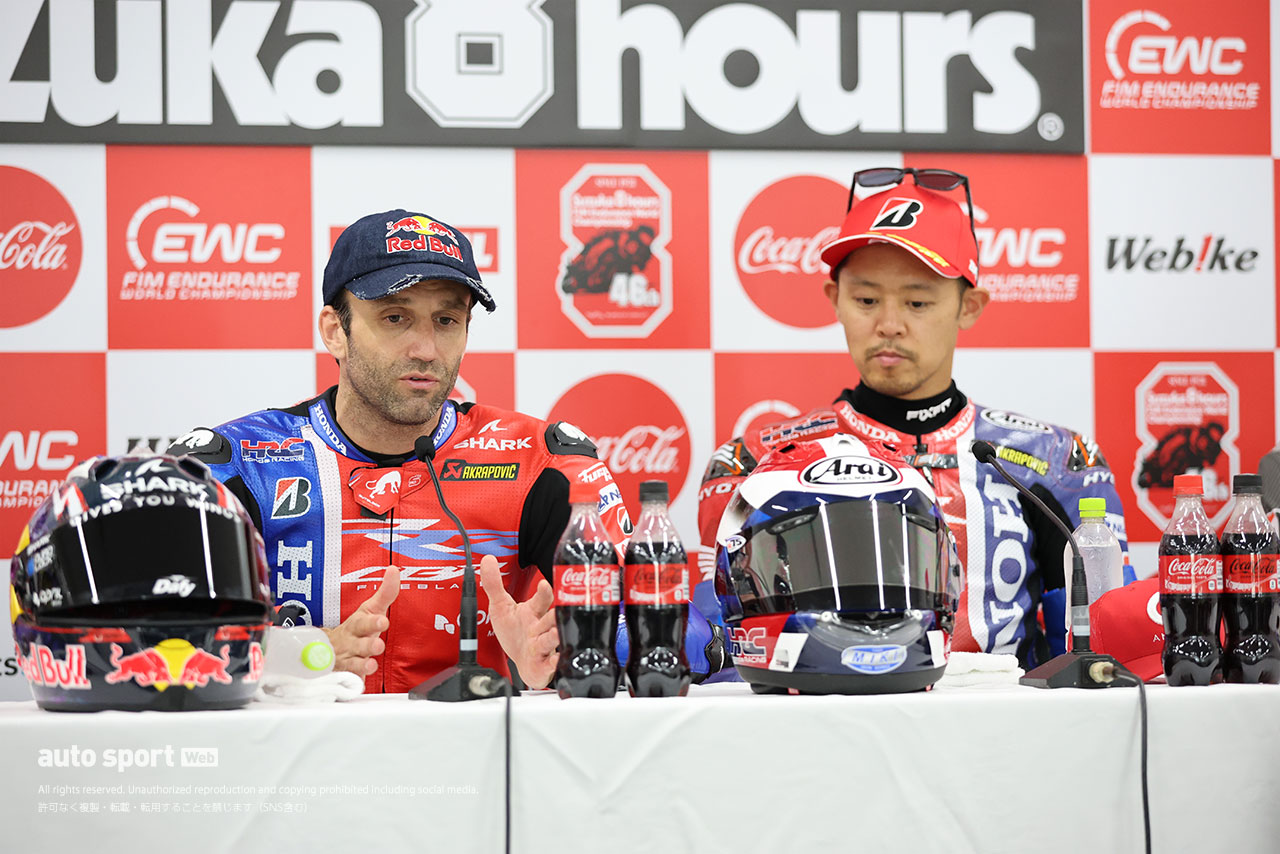 Honda HRC、レコードでポール獲得「届かないと思っていた」とザルコ／鈴鹿8耐 予選トップ3会見