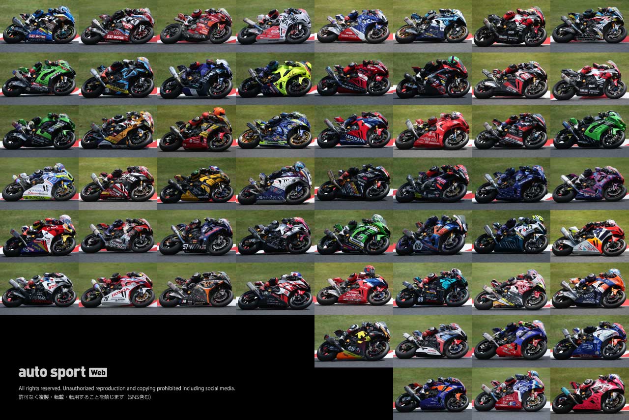 2025鈴鹿8時間耐久ロードレース 参戦全車総覧