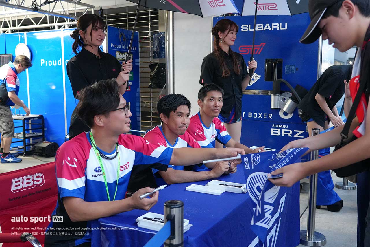 新型プレリュードの展示に興味津々、とある元RQも一般来場／スーパーGT第4戦富士スプリント 8月2日（土）の様子