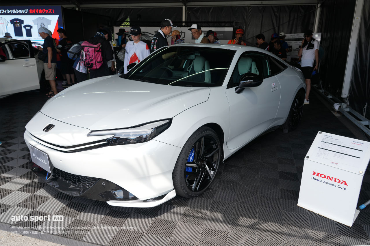 新型プレリュードの展示に興味津々、とある元RQも一般来場／スーパーGT第4戦富士スプリント 8月2日（土）の様子