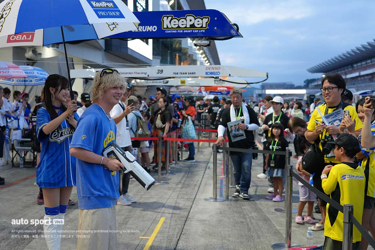 新型プレリュードの展示に興味津々、とある元RQも一般来場／スーパーGT第4戦富士スプリント 8月2日（土）の様子