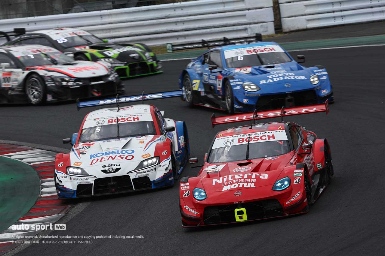 2025スーパーGT第4戦富士　土曜日GT500クラス決勝レース1