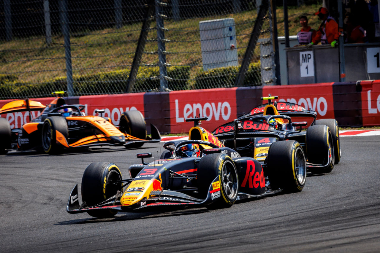 2025年FIA F2第10戦ブダペスト　ジョセップ・マリア・マルティ（カンポス・レーシング／レッドブル育成）